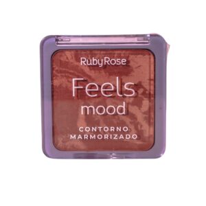 Paleta De Contorno Marmorizado Feels Ruby Rose LIGTH
