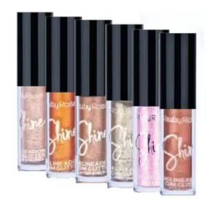 DELINEADOR COM GLITTER SHINE RUBY ROSE