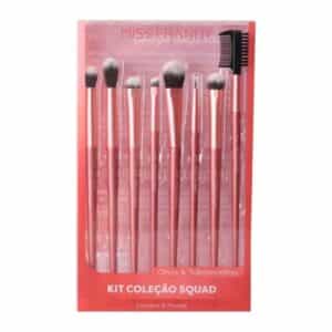 KIT 8 PINCEIS MULTIFUNCIONAIS APLICAÇÃO - LINHA SQUAD