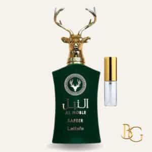 (Decant) Perfume Árabe Al Noble Safeer Original - 5ml